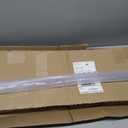 Frameless Shower Door Bottom Seal Sweep Stirp 36 Inch Long,Clear (for 3/8" Glass)