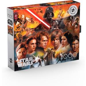 Buffalo Games - Silver Select - Star Wars - Balance and Redemption - 1000 Piece Jigsaw Puzzle for Adults - Challenging Puzzle Perfect for Game Nights - Finished Size is 26.75 x 19.75