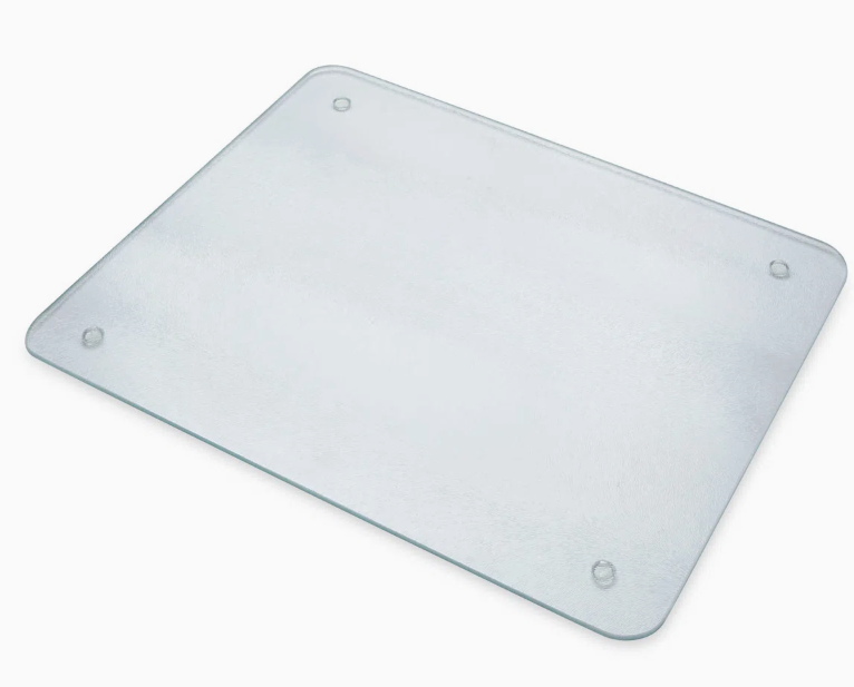Tempered Glass Cutting Board, 12x16 Inch