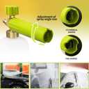 ESP Foam Cannon Snow Foam Lance Pressure Power Jet Washer Quick Release Adjustable Nozzle with 1 Liter Bottle Washing Mitts 1 Towel