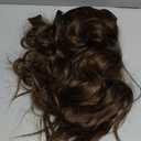 Hair Extensions Clip Ins, 8PCS 20 Inch Wavy Dark Brown Mix Light Brown Clip in Hair Extensions, Synthetic Lace Weft Hairpieces for Women Daily Party Use