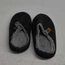 COFACE Unisex Mens Womens Cozy Memory Foam Scuff Slippers Casual Slip On Warm House Shoes Indoor/Outdoor Felt Sandal Slippers With Arch Support Rubber Sole Size 4-15