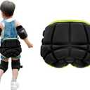 Protective Butt Pad, Children Extreme Sports Hip Pad Butt Pads for Skating Roller Hockey Pants Kids Skate Pads Impact Shorts Snowboard Padded Shorts, Children Under 12 Years Old