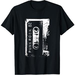 Punk Rock 80's Concert Mixtape Vintage T-Shirt, Size: XL