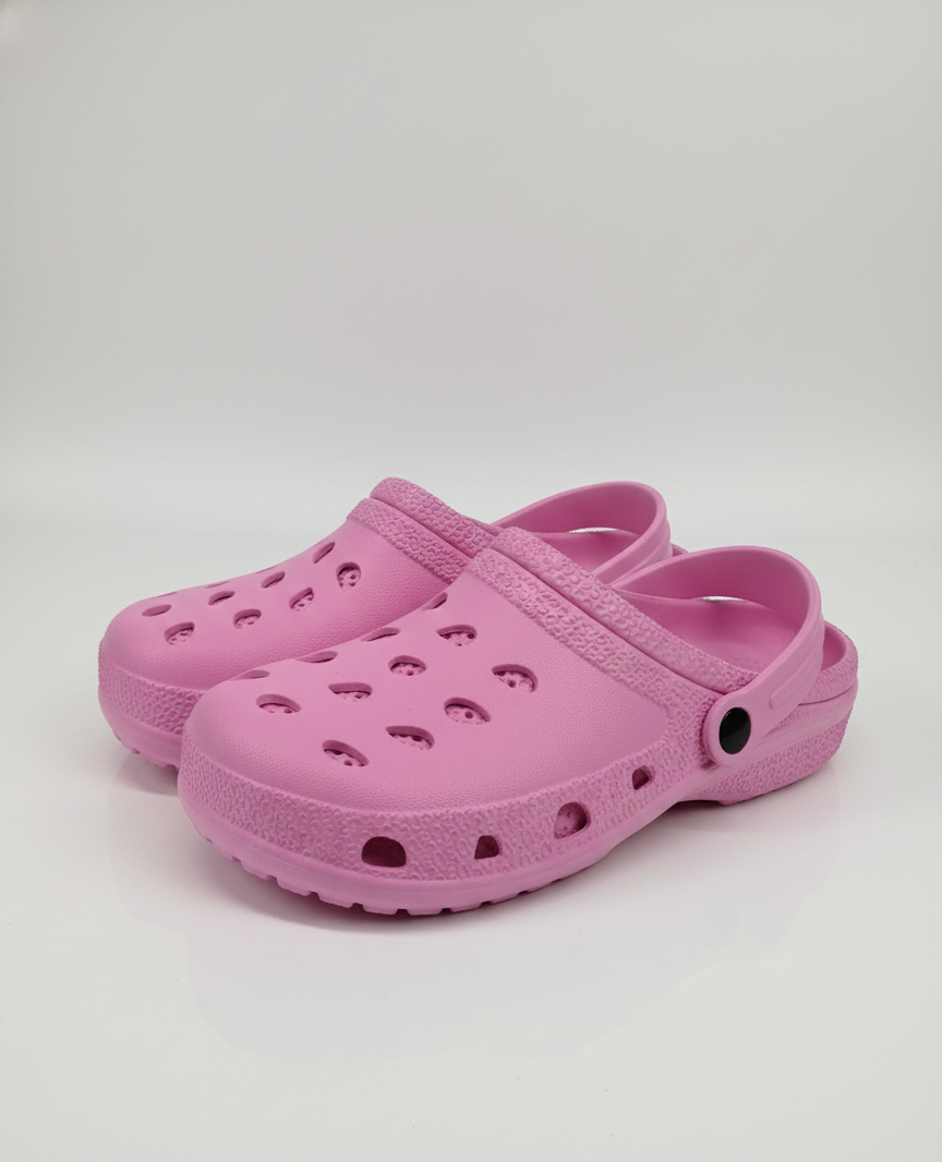 Women's Pink Clogs Size 8