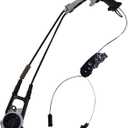 KOWWONG Driver Side Power Sliding Door Cable Assembly w/o Motor for Toyota Sienna 2011-2020 Replace 85016-08010 85016-08011,Door Motor Bracket Cable Sub-Assy