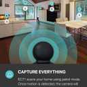 Kasa 1080p Indoor Pan/Tilt Wired Security Camera - Works as a Baby & Pet Monitor, Motion Detection & Tracking, 2-Way Audio, Night Vision, Subscription-Free Local Storage or Optional Cloud, EC71