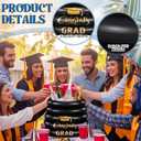 Yungyan Graduation Inflatable Cooler 2026 Inflatable Graduation Cap Ice Serving Buffet Bar PVC Drink Cooler 28 x 28 x 14 Inch Blow up Ice Bucket for Beverage Picnic Pool Grad Outdoor Party