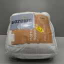 Ultra Soft Full Size Mattress Topper - Cloud-Like Mattress Pad for Back Pain Relief - Breathable Cooling Material for Hot Sleepers, White