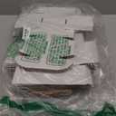 Eupako 30 Pack Small Shipping Boxes Assorted Sizes, 4x4x2, 6x4x3, 7x5x2-10 PCS Each Small Boxes, White Corrugated Box Mailers, Cardboard Boxes for Packaging Small Business, Mailing