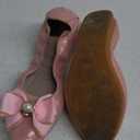 Womens Foldable Ballet Flats Bling Rhinestone Pointed Toe Comfort Slip On Walk Work Loafers Bridal Dress Shoes (7.5, 2-pink)