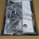 2 Pack Under Sink Organizer, 2-Tier Pull Out Cabinet Organizer, Elegant Acrylic Under Sink Storage Shelf for Kitchen Bathroom Cabinet, L-Shaped Adjustable Height for Maximum Space Efficiency-Black