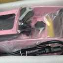 Hat Press, Hat Press Heat Machine for Caps, Hat Heat Press with 2 Platens and HTV Iron On for Vinyl, Sublimation, Heat Transfer (Pink)