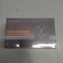 AVCOO 3-in-1 TENS Unit Muscle Stimulator with 30 Modes, 40 Intensities TENS Machine for Gradual Back Pain Relief Therapy, Rechargeable EMS Unit Massager with 12 TENS Electrode Pads, a Storage Bag