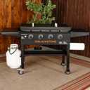 BLACKSTONE 5004 36" Griddle Hard Cover, Powder Coated Steel, Black