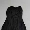 Roselux Womens Long Sleeve Scoop Neck Ribbed Knit Fitted Casual Tops Tee Slim Basic Shirts (Small, Black)