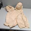 SHAPELLX Wedding Dresses Shapewear for Women Strapless Bodysuits Tummy Control Body Shaper Butt Lifting Shapewear (Large, Skin)