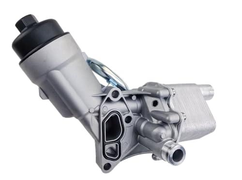 55566784 Upgrade Aluminum engine oil cooler with gasket suitable for 1.4L turbocharger Chevy 2011-2018 Cruze, Sonic, Trak 1.4L .Suitable for Buick Encore 1.4L 2013-2018 replacement 5555388.650039