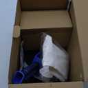 Drain Auger, Clog Remover with Drill Adapter, 25 Feet Flexible Plumbing Snake Use Manually or Powered for Kitchen, Bathrom and Shower Sink, Comes with Gloves (blue)