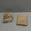 Tenare 12 Pcs Small Gift Bags Mini Metallic Paper Bag Bulk Tiny with Handle Tissue Paper for Gift Wrapping Happy Valentines Day Chinese New Year Birthday Party(4 x 2.75 x 4.5 Inch,Brown Gold)