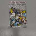 Juexica 50 Pcs 1: 50 Scale Mini People Figurines Model Trains Architectural People Figures Tiny Plastic Miniature Figurines Dollhouse Sitting Standing Model for Miniature Scenes