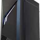 Zalman Raven ATX Mid-Tower Gaming PC Case - RGB Lighting Strip with Control Button, Full Tempered Glass Side Panel, 1 x 120mm Fan Pre-Installed, USB 3.0, Desktop Computer Case