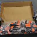 HORUSDY 8-Pack Bar Clamps for Woodworking, 12" and 6" Bar Clamps, Wood Working Clamp Sets, Quick Clamps F Clamp with 150 LBS Load Limit (8-Pack Wood Clamps) (Orange)