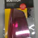 Bostitch Office Battery Powered Pencil Sharpener, Portable, Hinged Tray, Colored Pencil Compatible, Fits In Backpack & Most Pencil Cases, Red