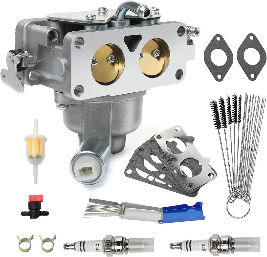 796227 Carburetor Compatible with BS V-Twin Engine, Carb Replacement with Gasket for Lawn Mower Fits 407777 40N877 40R877 445677 445877 44L777 44M777 44P777 44R677 Tractor Motor