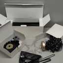 Govee Christmas Cone Tree Lights, 6ft 316 LEDs RGBIC Christmas Tree Lights with Smart App Control, IP67 Waterproof Outdoor String Lights for Xmas Decorations, 82+ Scene Modes, Music Sync, Black Stand