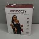 Momcozy Baby Carrier with Hip Seat, 2-in-1 Detachable Hands-Free Carrier for Long Walks, Forward-Facing Carry up to 44lbs, Breathable Infant Carrier, Fits Waists up to 45 Inches, AirMesh Pink