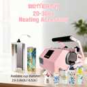 BetterSub Tumbler Mug Heat Press Machine 30 OZ 20 OZ 16 OZ Sublimation Straight Skinny Tumbler Mug Sublimation Print 11 OZ 15 OZ Sublimation Mug Heat Transfer Pink