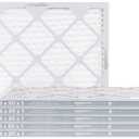 16x20x1 Air Filter 6-Pack, MERV 8 AC Furnace Filters, Allergy Control, Removes Dust, Lint and Pollen, Electrostatic (Actual Size: 15.75" x 19.75" x 0.75")