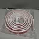 Peel and Stick Accent Wall Molding, 9.8FT x 1.57IN Self-Adhesive Chair Rail Trim for Interior Decoration (Primed White)