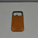 SHIELDON Leather Case for iPhone 17 Pro 6.3" 2025 with [Camera Button Updated], Magnetic Wireless Charging, Slim Fit, Anti-Scratch Non-Slip, Shock-Absorbent, Protective Phone Cover - Retro Light Brown