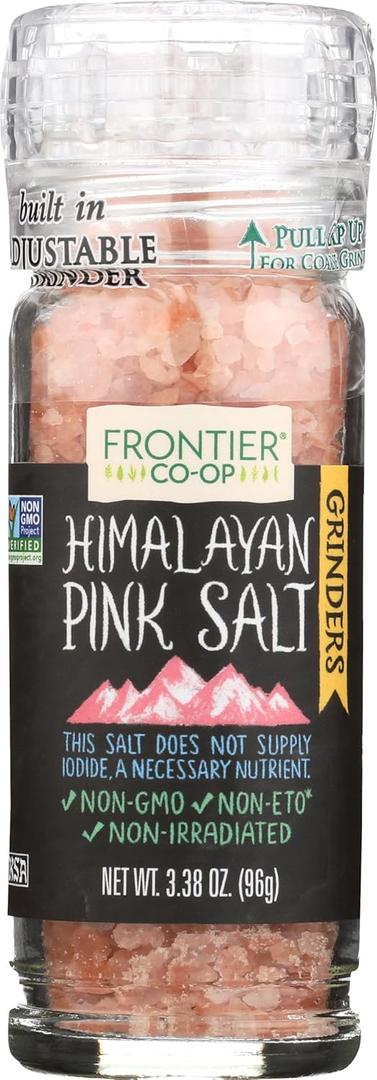 FRONTIER Pink Himilayan Salt Grinder, 3.38 OZ