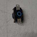 Leviton 2810 30 Amp, 120/208 Volt- 3PY, Flush Mounting Locking Receptacle, Industrial Grade, Grounding, V-0-Max, Black
