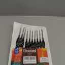 10Pcs Micro Paint Brushes Set with Triangular Handles - For Acrylic, Watercolor, Crafts, Models (Black)