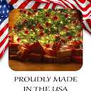 Merry Christmas Holiday Season Mouse Pad Mat Mousepad for Desk Computer Laptop PC Gaming Home or Office Gift (Christmas Tree MP123)