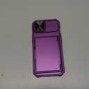 for iPhone 15, iPhone 14, iPhone 13 Case Wallet, Built-in Card Holder(4-5 Cards), Slide Camera Cover, Military Grade & RFID Protection, Heavy Duty Phone Case for iPhone 15/14/13, Dark Purple