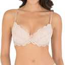 Smart & Sexy Womens Signature Lace Push Up Bra - Perfect for Seeking Effortless Style and Comfort (40C, In the Buff)