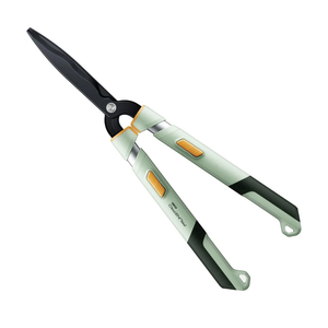 PrunePro Hedge Shears 27"-35" Extendable Handle Trimmer Clippers with Wavy Sharp Stainless Steel Blade Garden Shears Bush Cutters