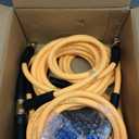 Outran 4 Tire Inflation Deflation System Up to 200" Wheelbase,High Flow 4 Tire Inflator for Truck, Car, Trailers & Motorcycles with Digital Tire Pressure Gauge and Closed Flow Air Chuck