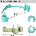 4 Pack Adjustable Lazy Thumbs-Up Phone Stand for Tablets, E-Readers and Smart Phones, Fun Gifts for Kids Teens Girls Boys Women Men Wife Girlfriends Teacher, Cute Phone Holder for Desk