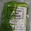 Mindsoft 3pcs Tennis Hand Towels Cotton Embroidered Racket Love Bathroom Towels for Women Men Cotton Absorbent Soft Kitchen Towel Tennis Lover Gift for Player Team Sports, 14 x 29 Inch (Green, White, Yellow)