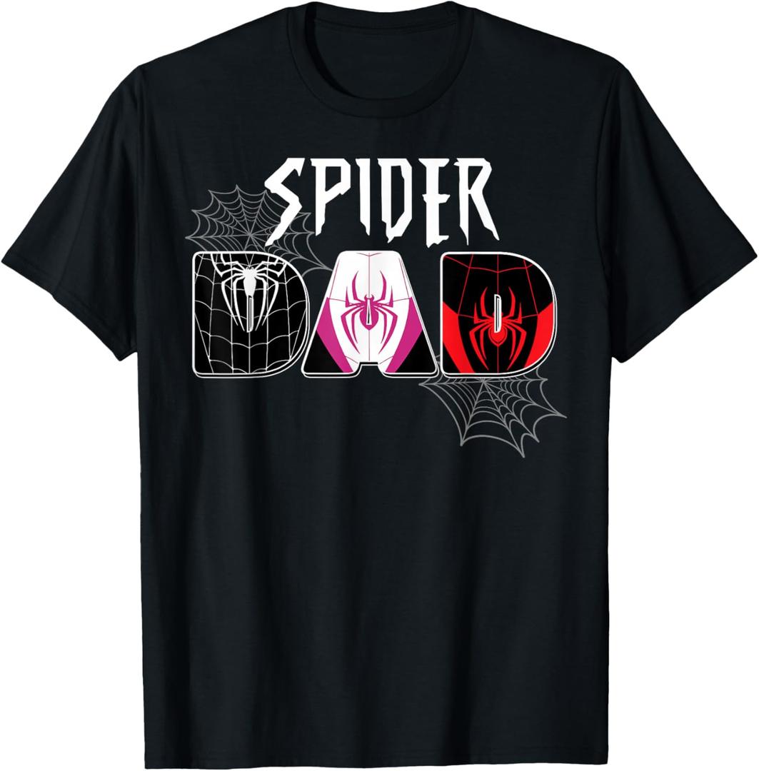 Mens Spider Dad Design Father's Day Matching Family Birthday T-Shirt, Size XL