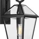 Large Outdoor Light Fixtures Wall Mount 21'' Waterproof Exterior Wall Lanterns with Glass, Outdoor Wall Light, Outside Wall Sconces, Front Porch Lights for House Garage Doorway Patio 1 Pack