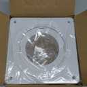 Dryer Vent Connector Kit, Dryer Vent Wall Plate with Quick Connect & Disconnect, Twist Lock Dryer Duct Connector Kit Fits 4 Inch Tubes, Covers Area 7 Inch x 7 Inch, for Dryer Washer Bathroom (No hoses)