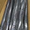 Silkfly 12 Pcs 48'' Auto Open Stick Umbrella for Rain Black