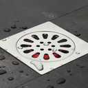 Floor Drain Cover Set One Way Sewer Backflow Preventer Drain Guard for Shower and Washing Machine Drainage Durable Core with 1.73 Inch Size